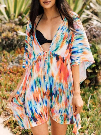 Sexy Deep-neck Loose Cover-ups Swimwear