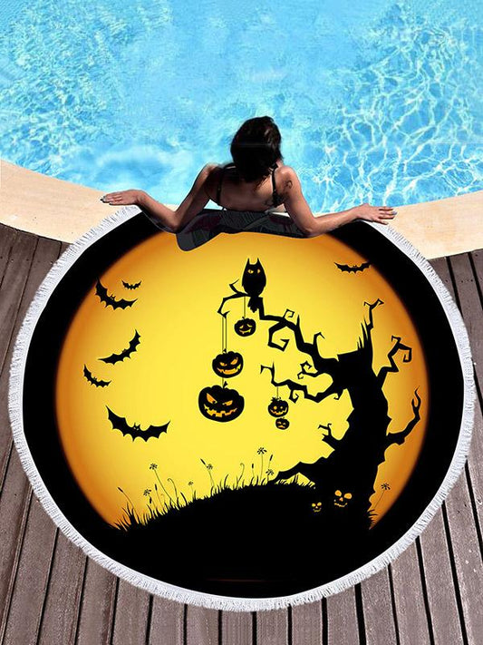 Halloween Subject Printed Beach Mats