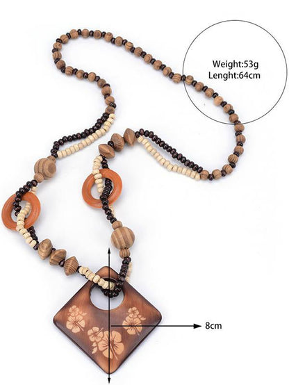 Wood Plum Blossoms Pendant Accessories