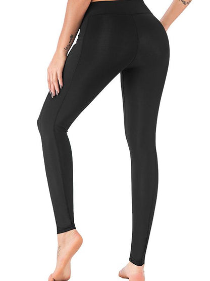Pocket Solid Yoga Leggings