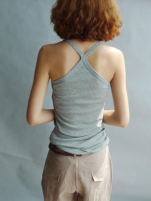 Comfortable Simple Cotton Vest