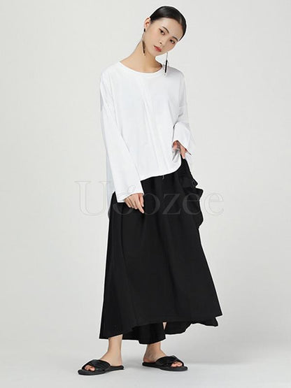 Casual Comfortable Split-side T-shirt