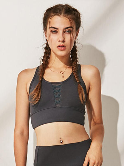Mesh Racerback Sports Bras