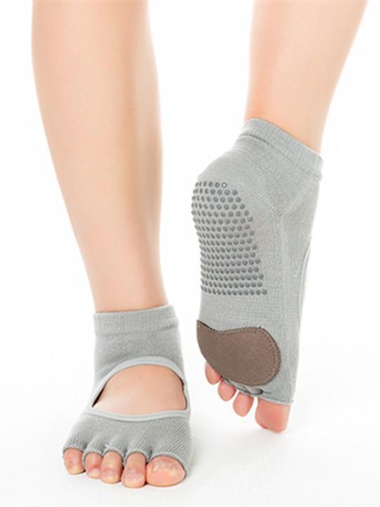 Open-backed Five-finger Yoga Socks