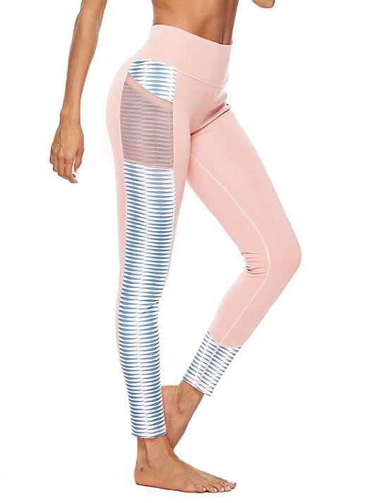 Printed Patchwork Sports&Gym Leggings