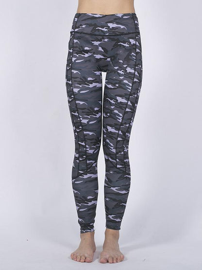 Camo Patchwork Yoga Leggings