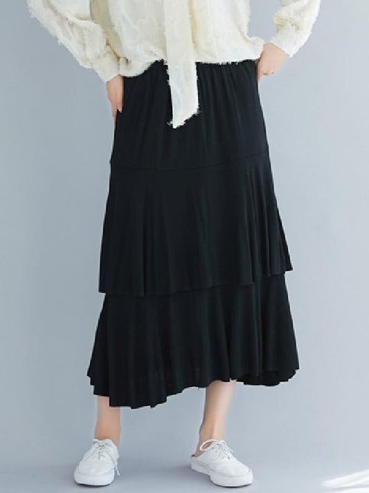 New Loose Falbala  Skirt