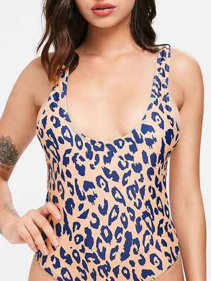 Sexy Leopard One Piece Swimwear