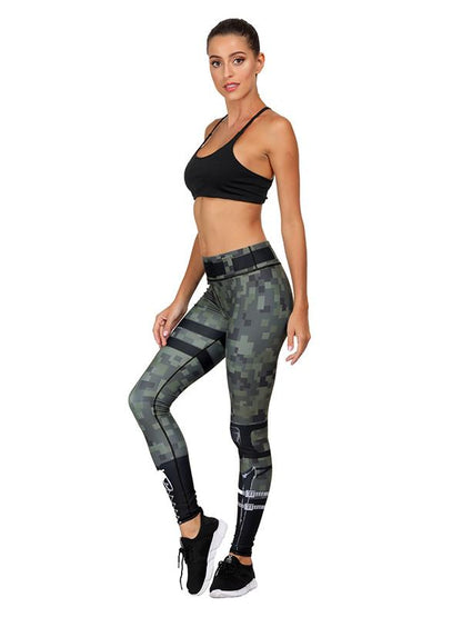 Sexy Sports Camouflage Leggings