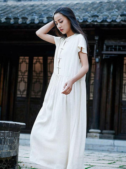 Original Vintage Frog Solid Dress