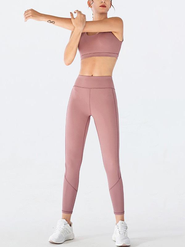 Sexy Solid Quick Dry Yoga Suits