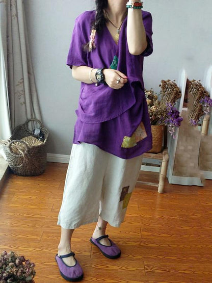 Vintage Ramie Cotton Shirt