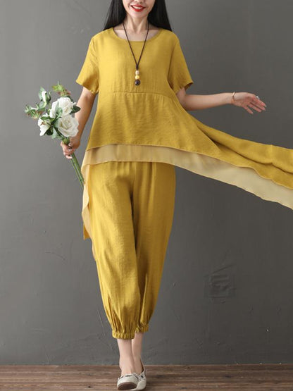 Loose Irregular Split-joint Suits