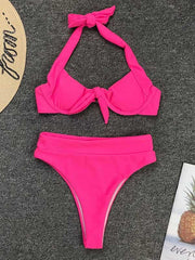 FLUORESCENT ROSE RED