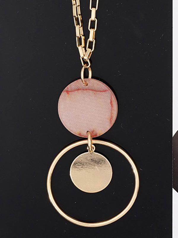 Simple Rings Necklace