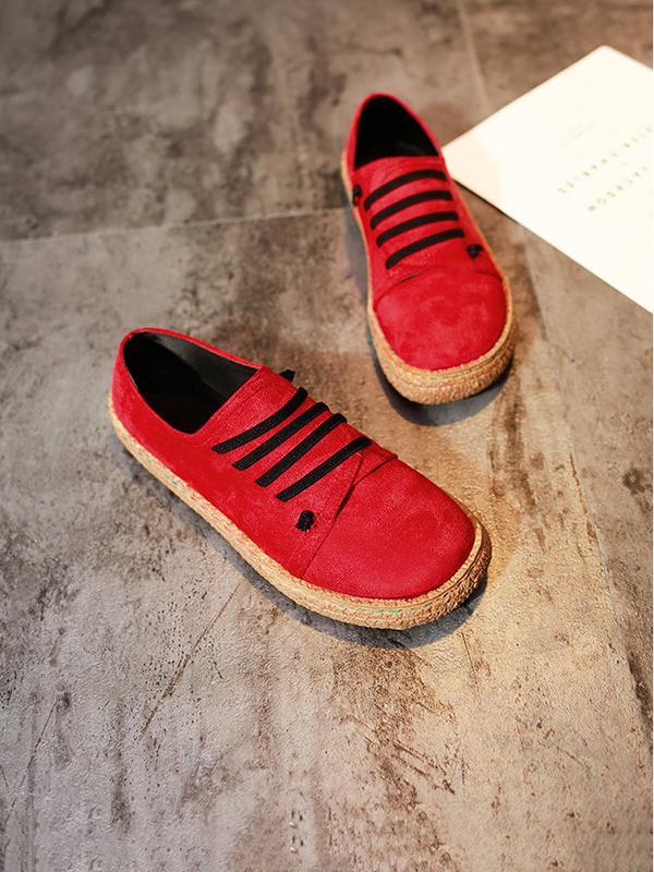 Vintage Slip-on Flats Shoes