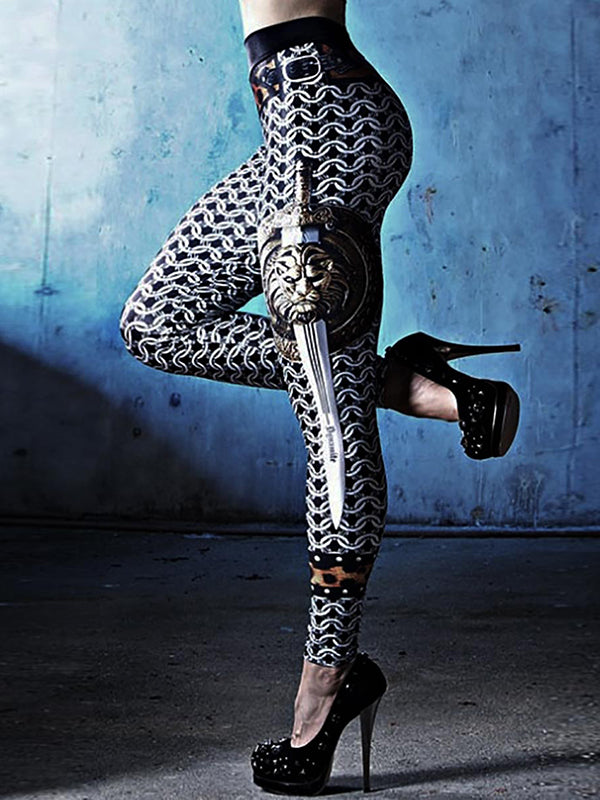 3D Printed High Waisted Leggings