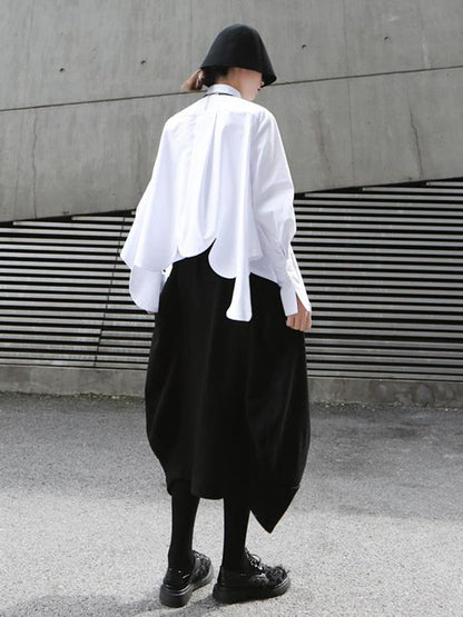 Casual Cropped Special-interest Shirt