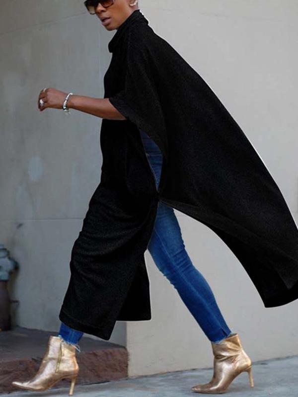 Fashion 2 Colors Batwing Sleeves Blouses&shirts Tops