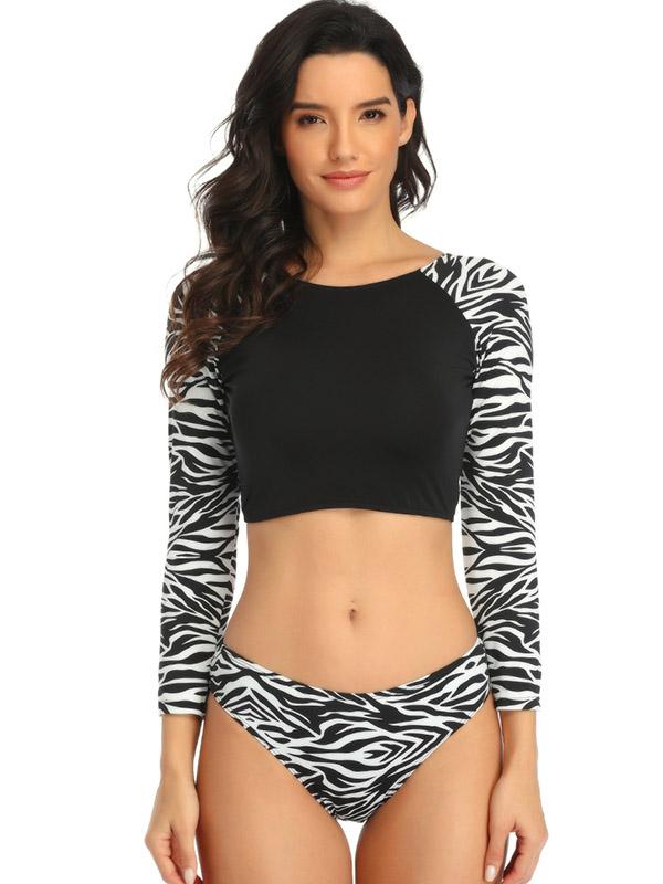 Split-Joint Backless Long Sleeve Wetsuit