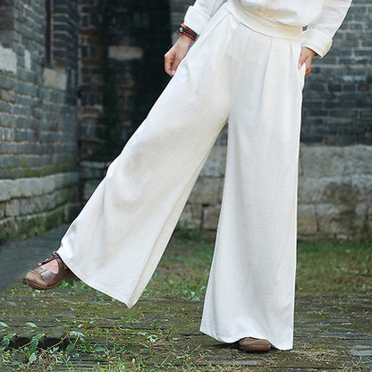 Casual Yoga Style Wide Leg Pants