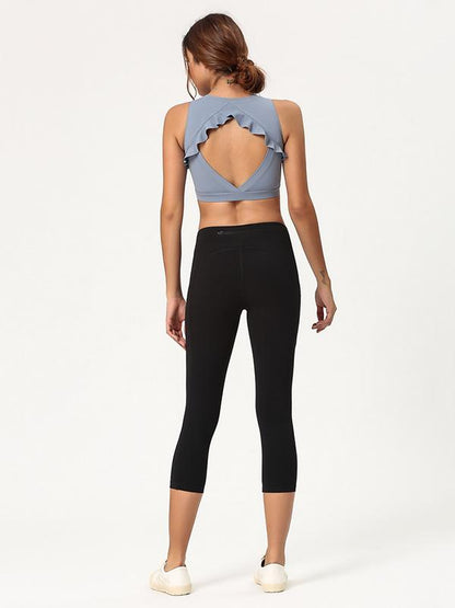Back Hollow Yoga Tanks