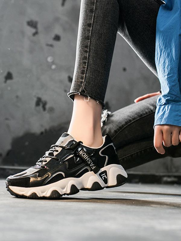 Ins Breathable Mesh Bandage Casual Shoes