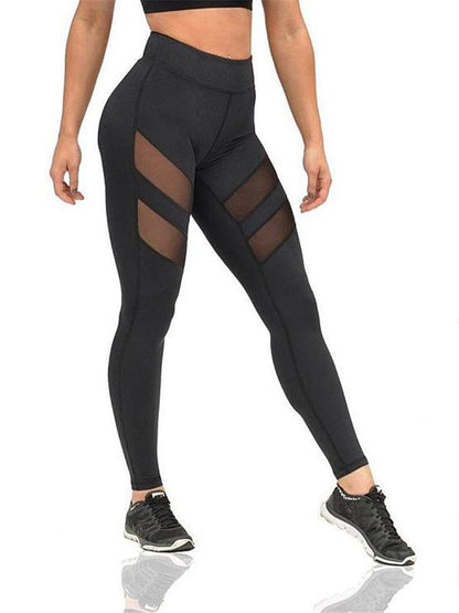 Hollow See-through Plus Size Leggings