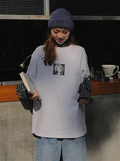 2019 New Loose Cool Chic Printed T-Shirt