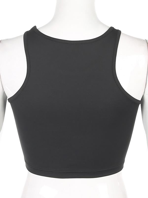 Street Casual Printed Sports Tee