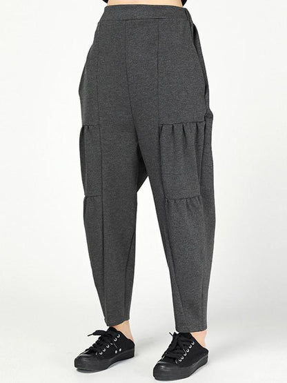 Casual Ruffled Split-joint Pants