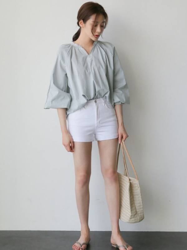 Casual Straw Bag Shoulder Bucket Bag