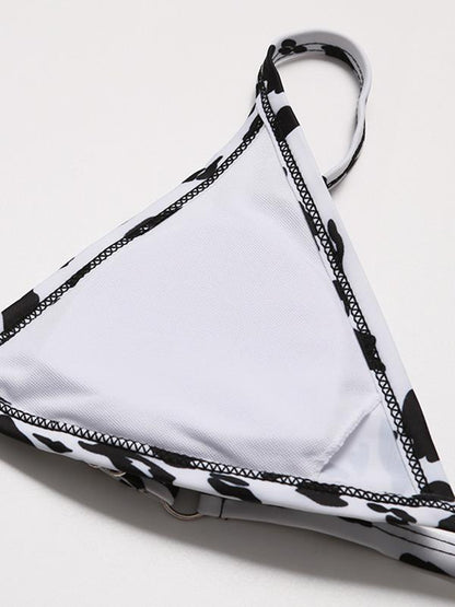 Dulll Triangle Top Sexy Bikinis Swimwear