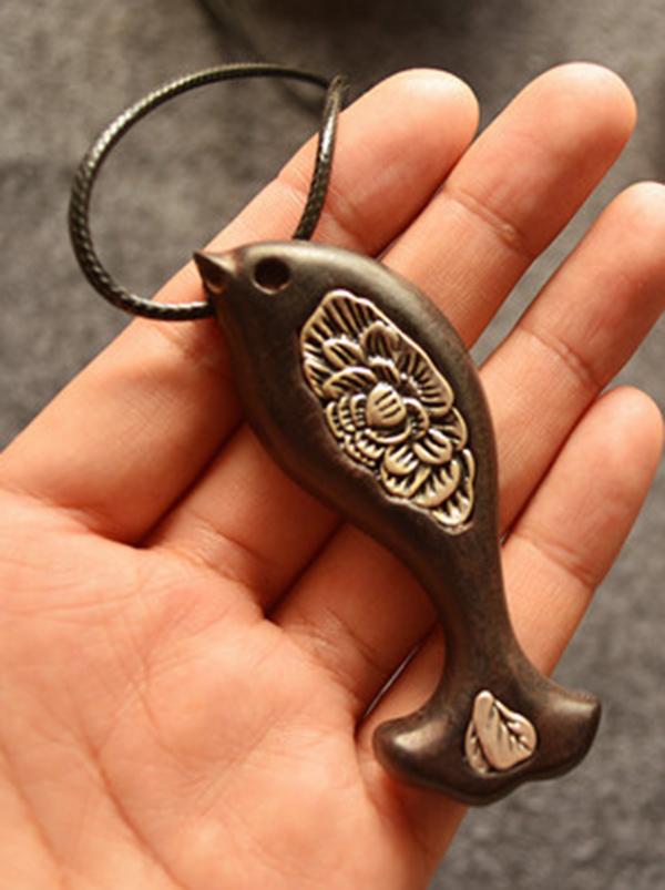 Vintage Fish Pattern Necklace