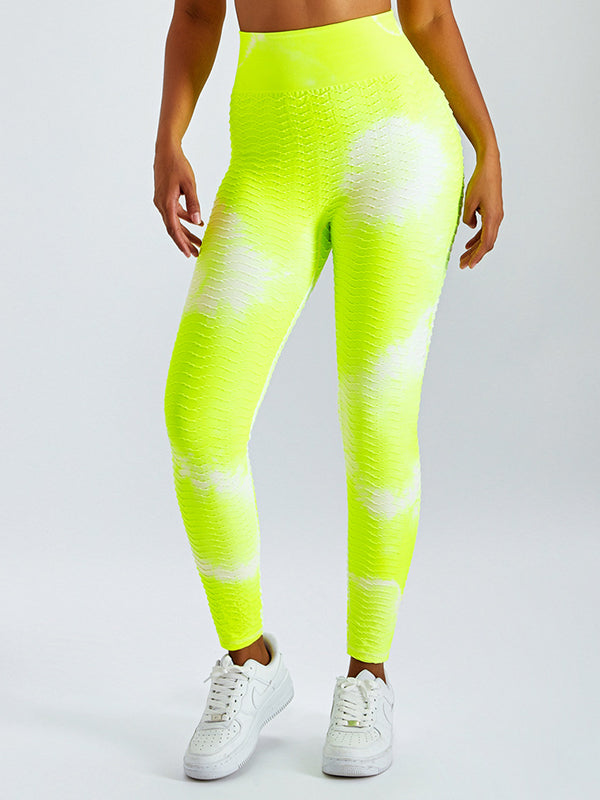 Tie-Dyed Seamless Leggings