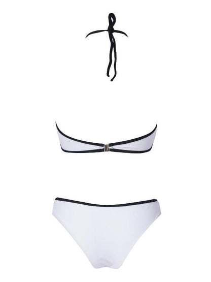 Split-Joint Bandage Split Bikini Swimsuit