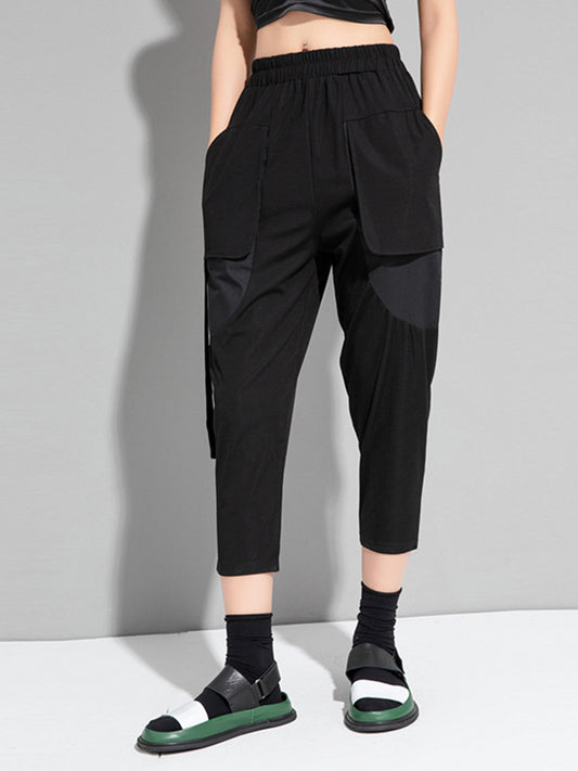 Casual Split-Joint Large Pocket Loose Pants
