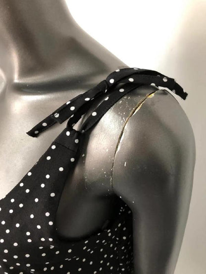 Loose Comfortable Polka-Dot Print Jumpsuit