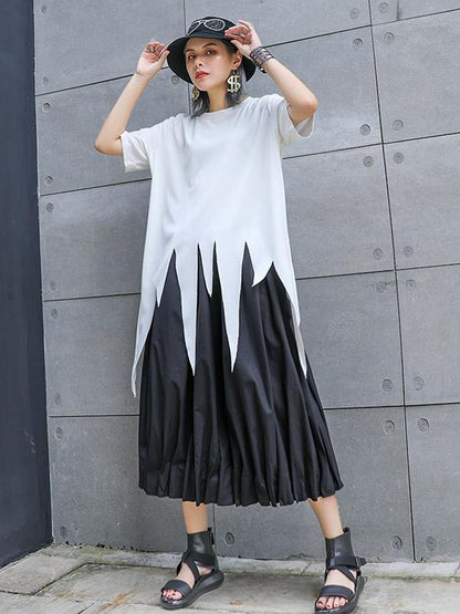 Original Solid Asymmetric T-Shirt