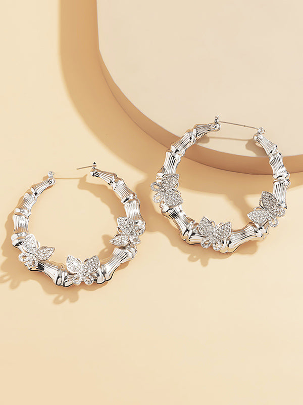 Vintage Butterfly Earrings Accessories