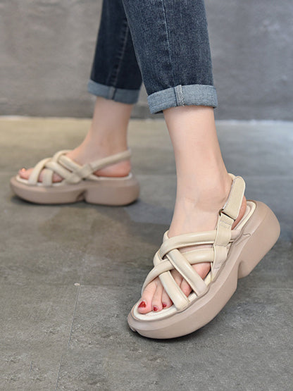 Original Simple Casual Hollow Platform Shoes