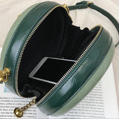 Canteen Bag Chain Argyle Hardware Crossbody Bag