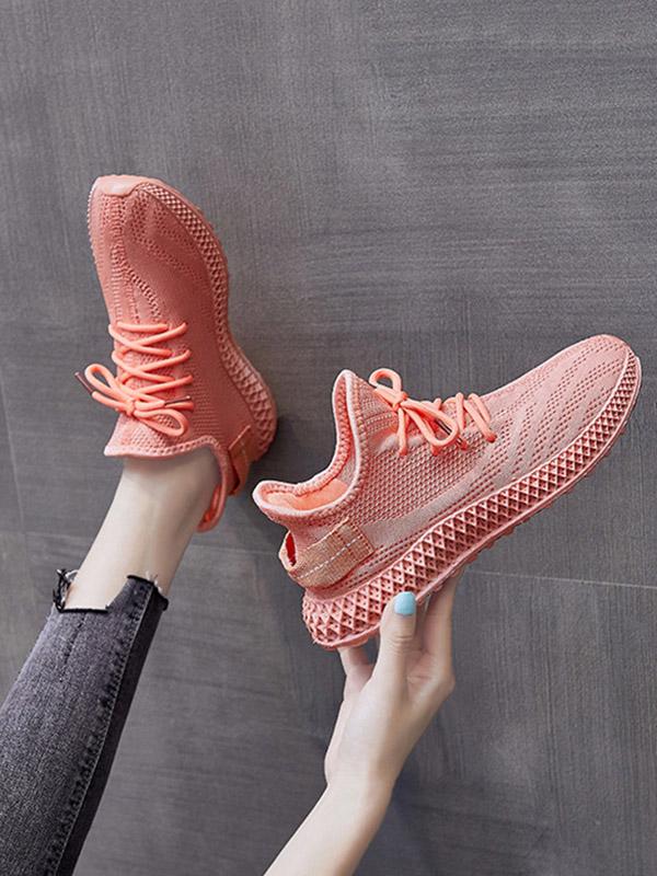 Casual Breathable Bandage Sports Shoes