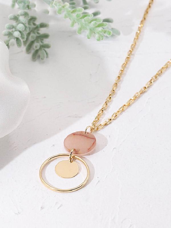 Simple Rings Necklace