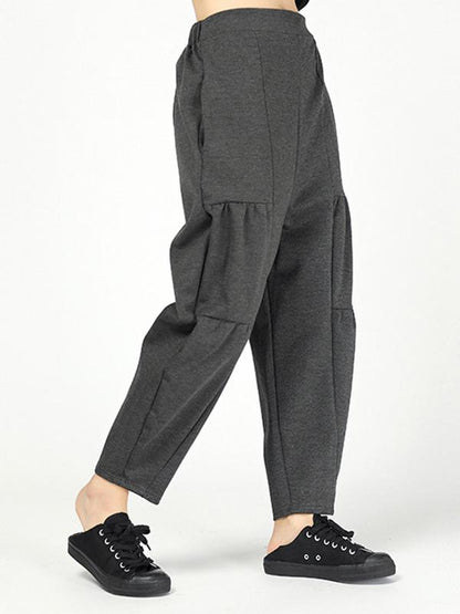 Casual Ruffled Split-joint Pants