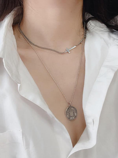 Simple Silver Necklace