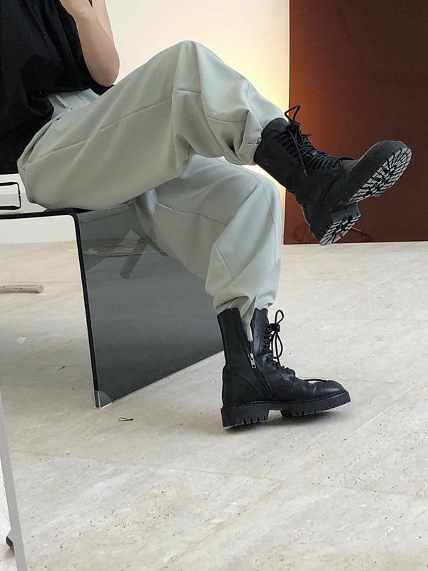 Casual Solid Column Pants Bottoms