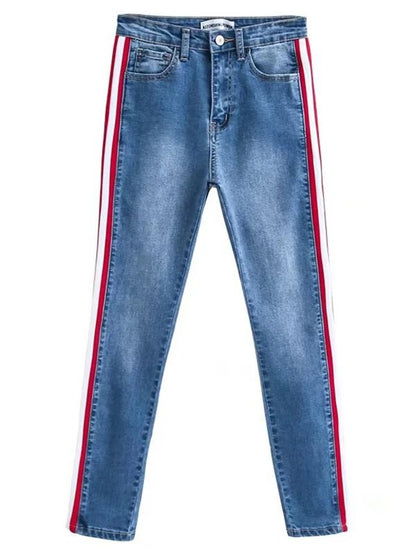 Fashion Skinny Leg Jean Pants Bottoms