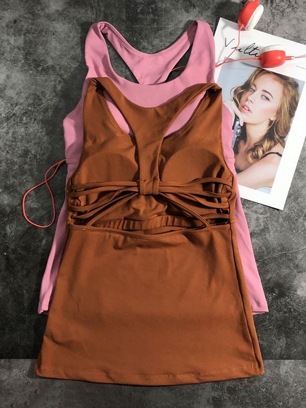 Quick-Dry Solid Sports Tank