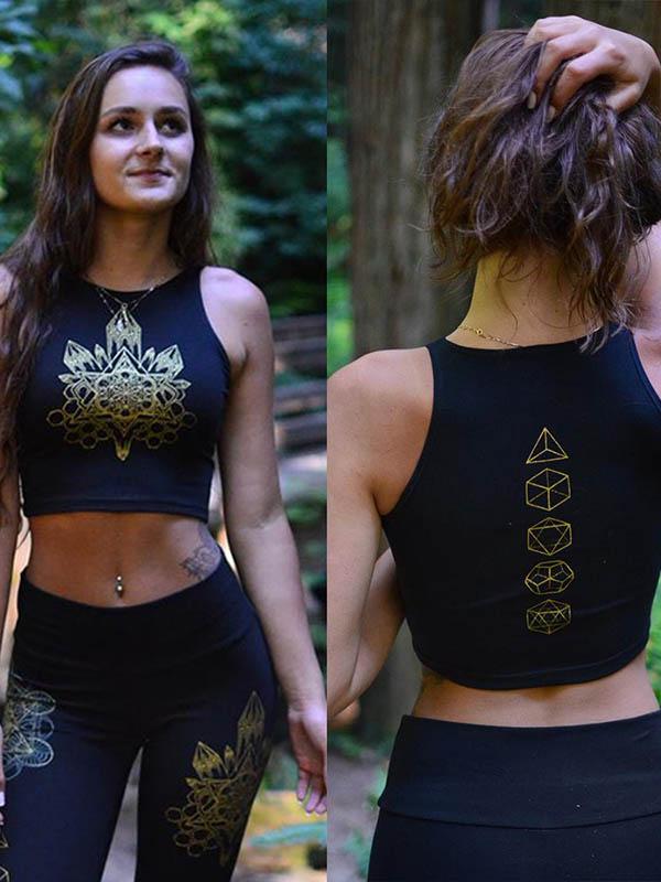 Sexy Printed Sleeveless Vest Top